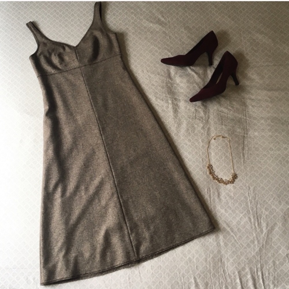 J. Crew Herringbone Dress